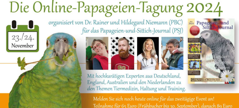 4. Online Papageien-Tagung